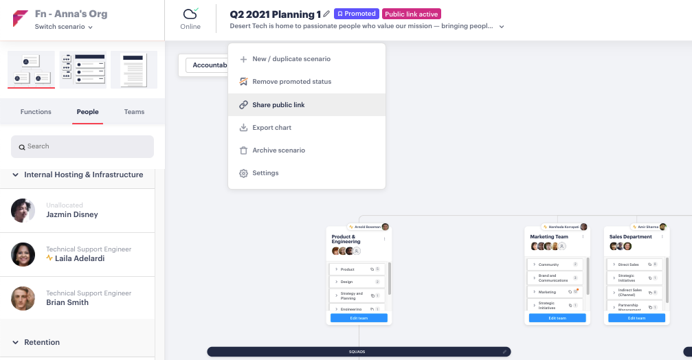 February 2021 Share your digital link, upload your people from